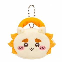 Chiikawa Fluffy Mini Pouch Keyring (7cm Shisa)