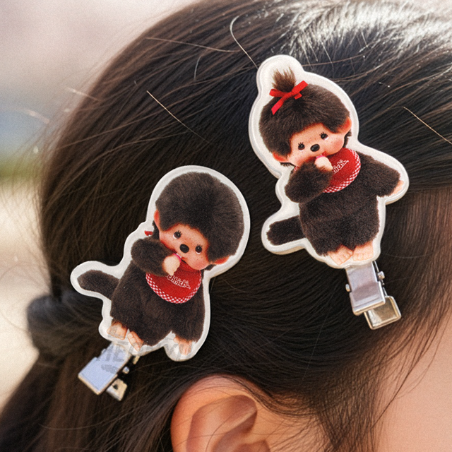 Monchhichi Acrylic Hair Clip