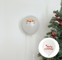 Double Latex Christmas Balloon (Double-sided) 10-pack