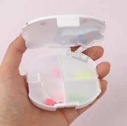 Hello Kitty Medicine Case (Light Blue)