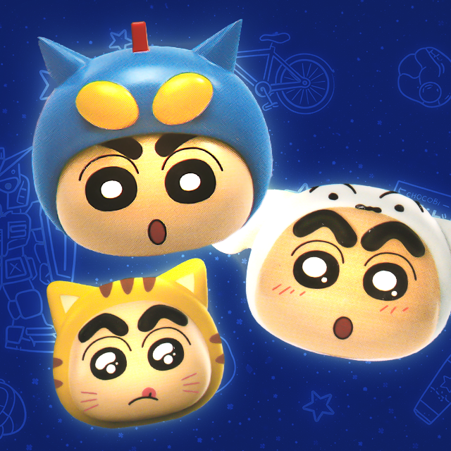 Crayon Shin-chan Face Figure Random Box