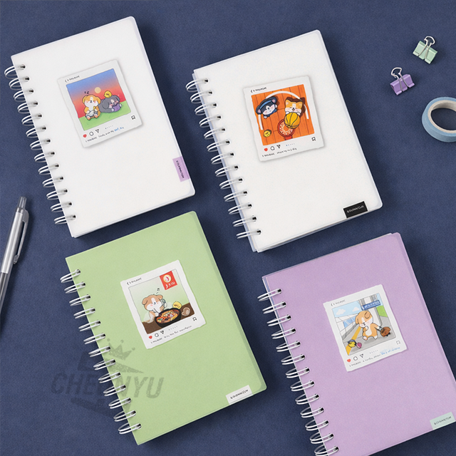 Lie Down Dog PP Notebook, Random