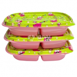 Crayon Shin-chan Meal Prep Container 3P