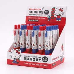 Hello Kitty Mini Clip Ballpoint Pen, 30PCS