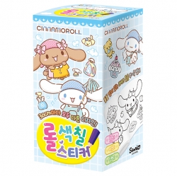 Sanrio Cinnamoroll Roll Coloring Sticker