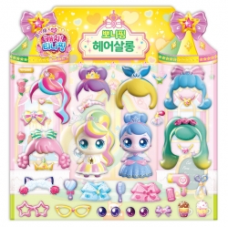 Princess Catch! Teenieping Shop Play Sticker Bonnyping Hair Salon