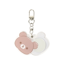 Chairoikoguma Basic Keyring Mirror