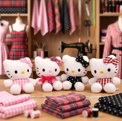 Hello Kitty Pattern Bag Charm 8cm