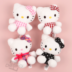 Hello Kitty Pattern Bag Charm 8cm