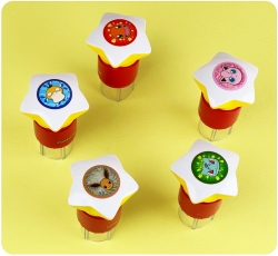 Pokemon Sticker Stamp Play Set, Random