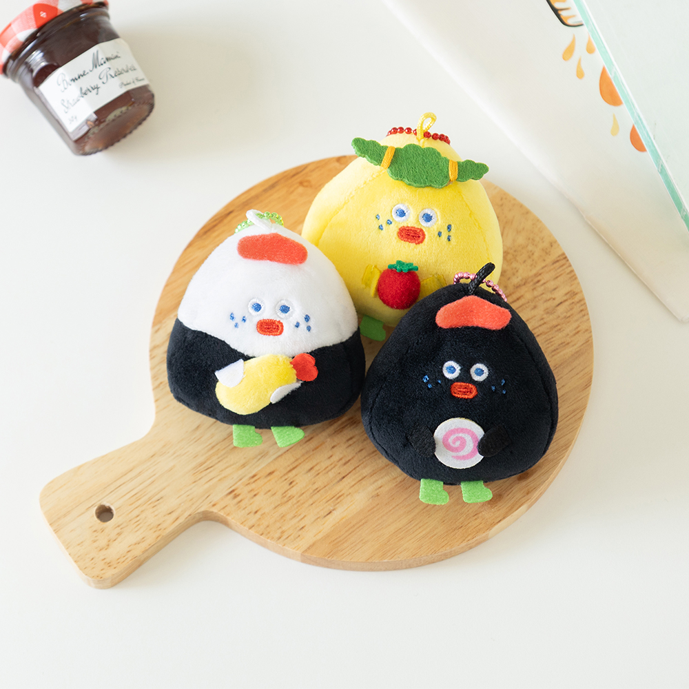 Brunch Brother Onigiri Keyring