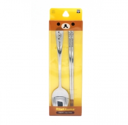 Rilakkuma Stainless Steel Cutlery Set (Face)