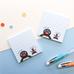 Pingu Mini Memo Pad Blue