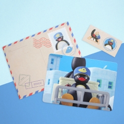 Pingu Mini Photo Postcard