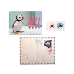 Pingu Mini Photo Postcard