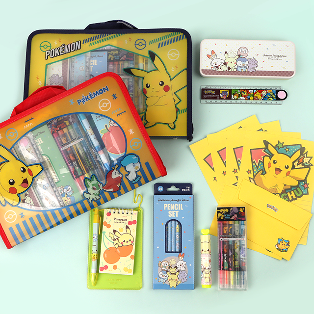 Pokemon Comprehensive Stationery Set, Random