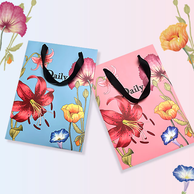 Christmas Gwanghwamun Shopping Bag, Set of 10