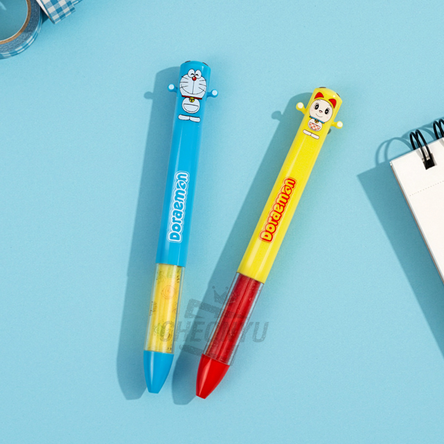 Doraemon 2-Color Point Ballpoint Pen 30pcs