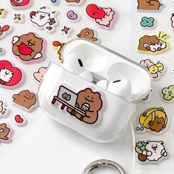 Bear Cushion Sticker, Random