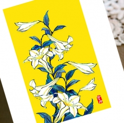 Children's Traditional Hanbok Card