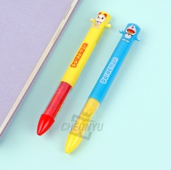 Doraemon 2-Color Point Ballpoint Pen 30pcs