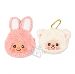 Monchhichi Mini Pouch with Carabiner - Chimutan