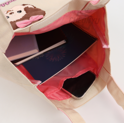Monchhichi Color-Strap Eco Bag_Monchhichi chan
