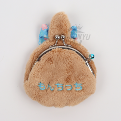 Monchhichi Face Coin Pouch_Monchhichi chan Yellow