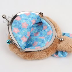 Monchhichi Face Coin Pouch_Monchhichi chan Yellow