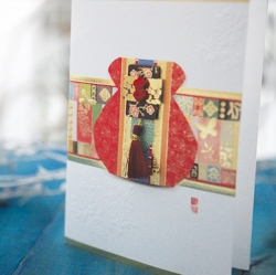 Children's Traditional Hanbok Card