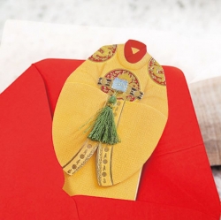 Children's Traditional Hanbok Card