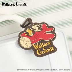 Wallace and Gromit Silicone Luggage Tag
