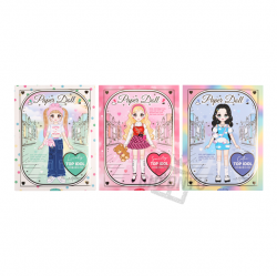 K-POP Idol Paper Ball-Jointed Doll, Random