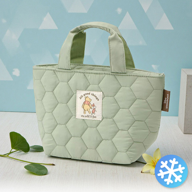 Winnie the Pooh Quilted Insulated Lunch Bag M