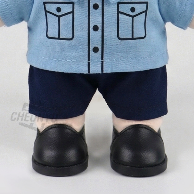 Plush Doll Police Trousers