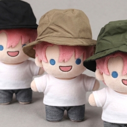 Plush Doll Bucket Hat, random