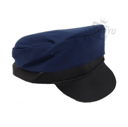 Plush Doll Police Cap
