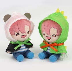 Plush Doll Animal Poncho, Random