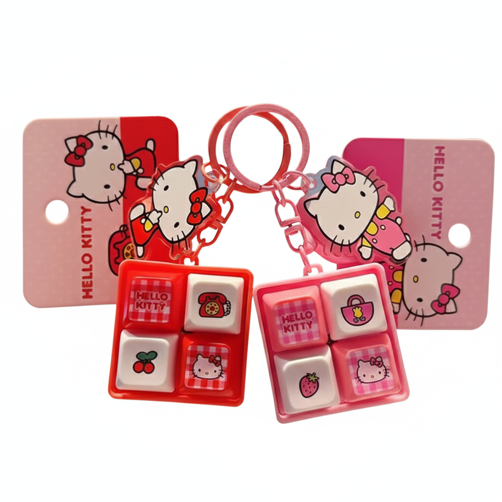 Hello Kitty Keyboard Switch Keyring