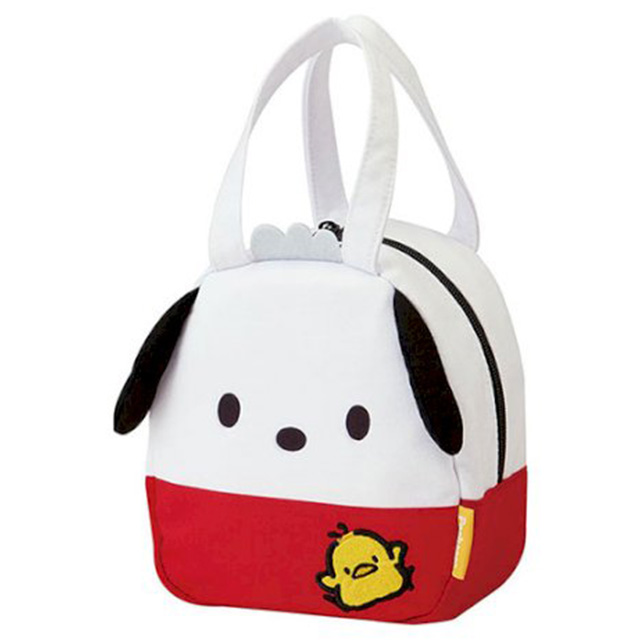 포차코 입체 토트 런치백