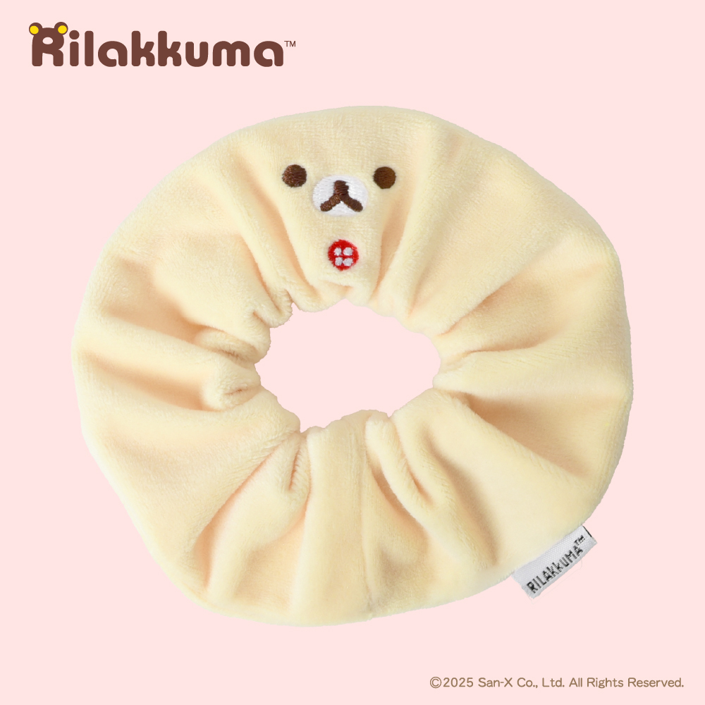 Korilakkuma Embroidered Scrunchie