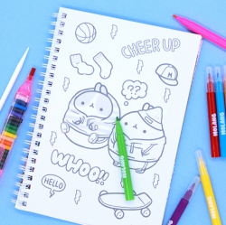 Molang Scratch Coloring Book Vol. 7 (Random)
