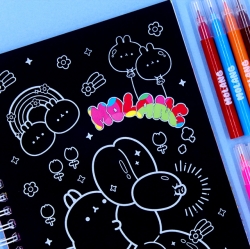 Molang Scratch Coloring Book Vol. 7 (Random)