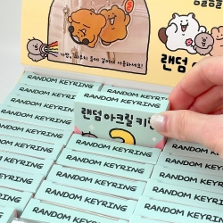 Bear Random Acrylic Keyring