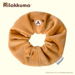 Rilakkuma Embroidered Scrunchie