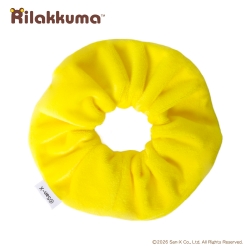 Kiiroitori Embroidered Scrunchie