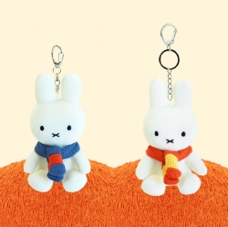 Miffy Velvet Keyring