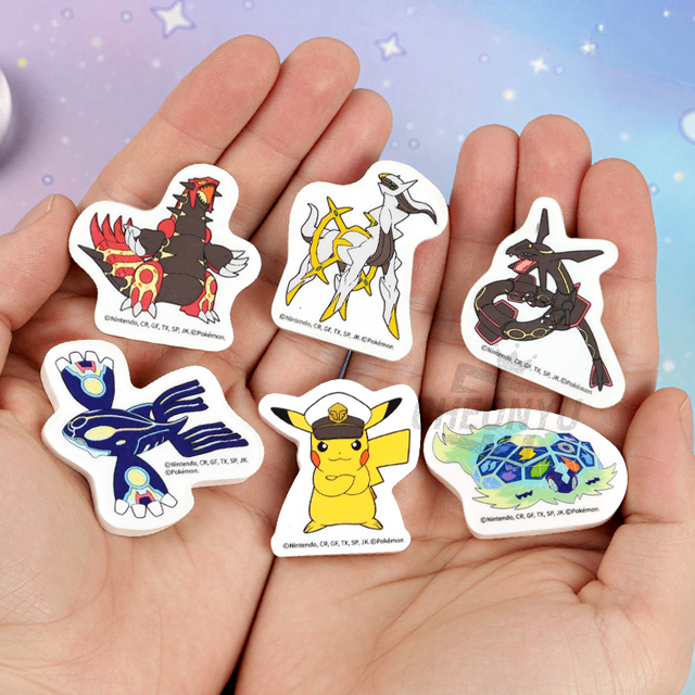 Pocket Monster collection eraser, 30pcs