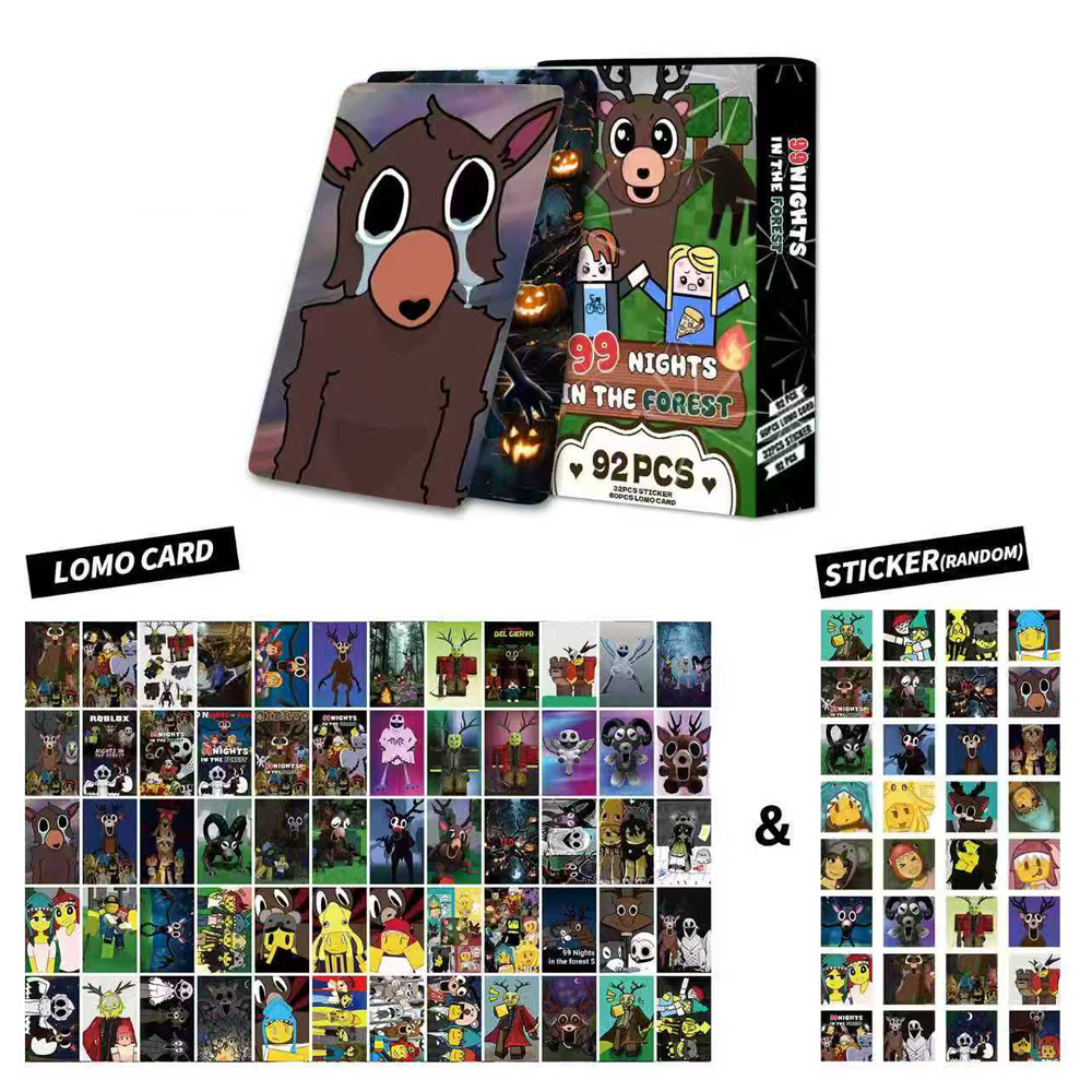 99나이트 인더 포레스트 로모 카드세트