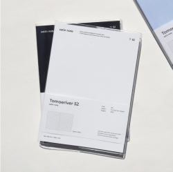 satin note B6 PVC cover